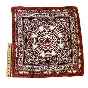 Indian Sunface Bandana Square Scarf Eleanor Paine Skemo Hair Neck Accessory